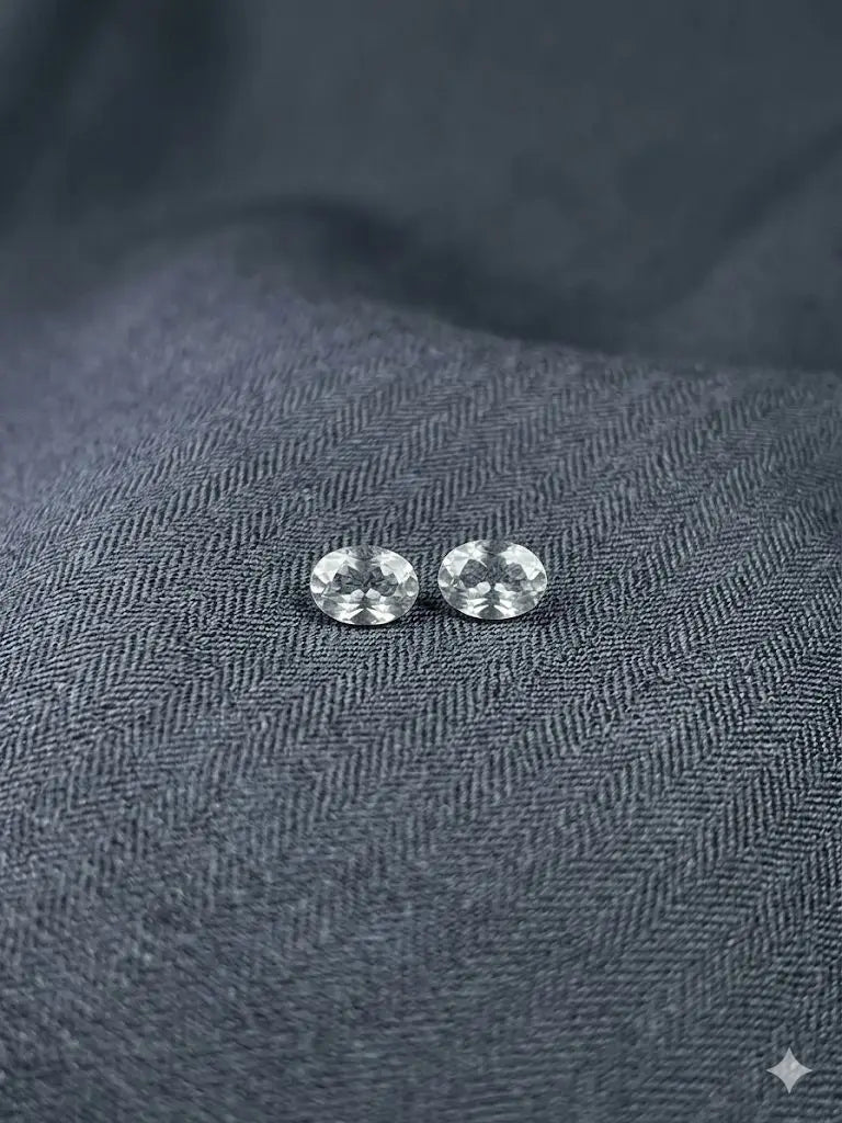 AAA+ Certified Quality Natural Aquamarine, Oval Shaped, lite Blue Colored, Weight 0.29Ct.,Dimensions 5x3mm. Refractive Index, Gem224